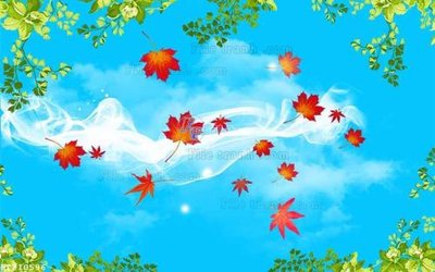 Download file gốc File in tranh tường 3D FT210596 (in lụa) hoa lá