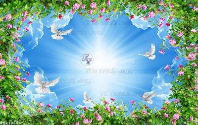 File gốc File in tranh tường 3D FT210604 (PSD/TIFF) độ phân giải cao