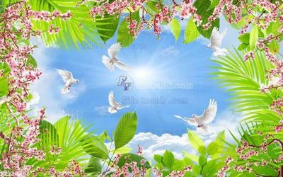 Ảnh gốc File in tranh tường 3D FT210606 (siêu chi tiết) để in ấn