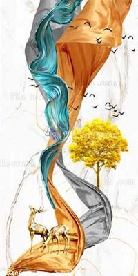 File tranh File in tranh tường 3D FT210618 (bản gốc) trang trí văn phòng