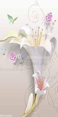 File gốc File in tranh tường 3D FT210652 (thiết kế) độc quyền