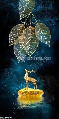 Tải file gốc File in tranh tường 3D FT210677 (in khổ lớn) không vỡ