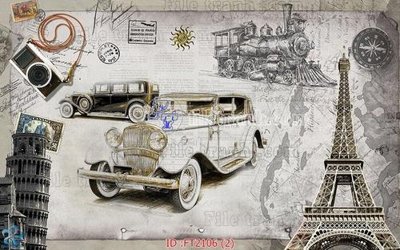 Download file File psd tường quán cà phê FT2106 (gốc) cho xưởng in