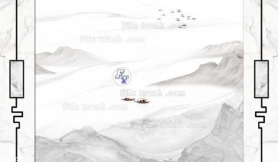 File ảnh File in tranh tường 3D FT210722 (gốc) trang trí khách sạn