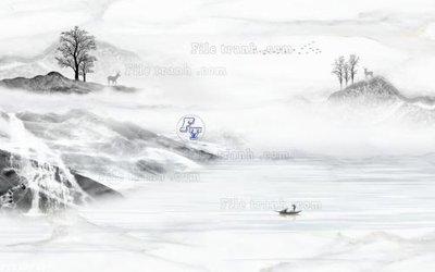 Hình ảnh file gốc in trần nhà File in tranh tường 3D FT210731