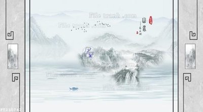 File gốc File in tranh tường 3D FT210742 (phong cách) tối giản