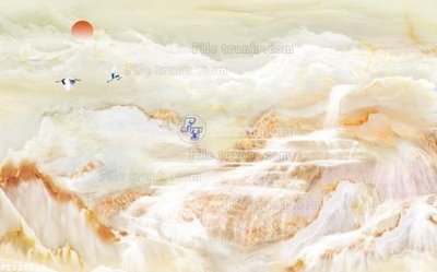 Download file gốc File in tranh tường 3D FT210831 (in mica) 3D