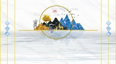 Tải xuống file tranh gốc File in tranh tường 3D FT210843 (PSD/TIFF)