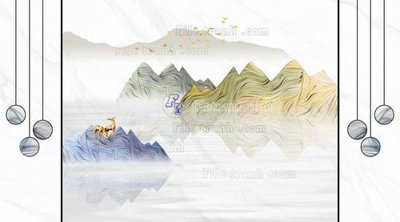 File in trần File in tranh tường 3D FT210852 (file gốc) xuyên sáng