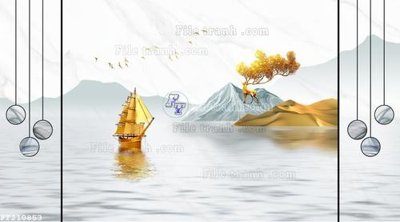 Tải về hình ảnh gốc File in tranh tường 3D FT210853 sắc nét