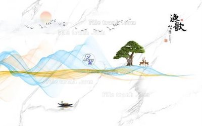 Hình ảnh file gốc in lụa File in tranh tường 3D FT210862