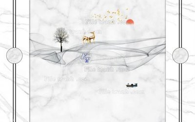 File gốc File in tranh tường 3D FT210868 (PNG) chất lượng cao