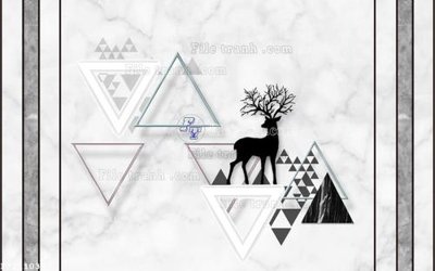 File gốc File in tranh tường 3D FT211030 (thiết kế) độc quyền