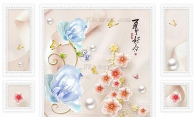 Tải file File in tranh tường 3D FT211043 (gốc) chủ đề phong thủy