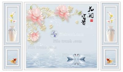 File ảnh File in tranh tường 3D FT211049 (gốc) in poster