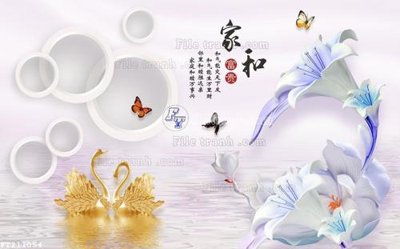 File tranh File in tranh tường 3D FT211054 (bản gốc) in canvas