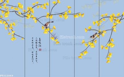 File in trần File in tranh tường 3D FT211069 (file gốc) xuyên sáng