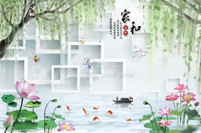 File gốc File in tranh tường 3D FT211081 (cho in ấn) độc quyền