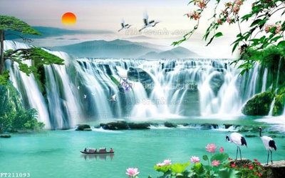 Tải file gốc File in tranh tường 3D FT211093 (in khổ lớn) không vỡ