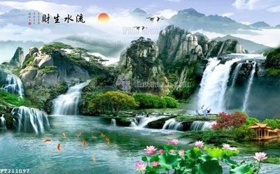 File in mica File in tranh tường 3D FT211097 (bản gốc) siêu trong