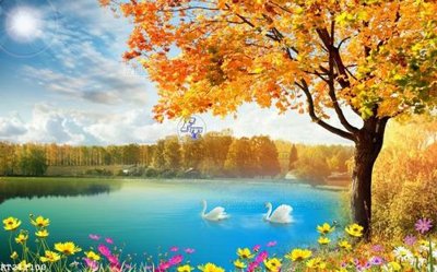 File gốc File in tranh tường 3D FT211100 (in tráng gương) nghệ thuật