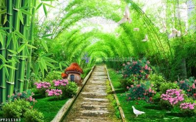 File ảnh File in tranh tường 3D FT211103 (gốc) trang trí khách sạn