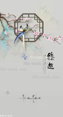 Chi tiết file gốc File in tranh tường 3D FT211159 (cho in tráng gương)