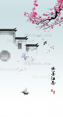 Tải file File in tranh tường 3D FT211162 (gốc) làm file thiết kế