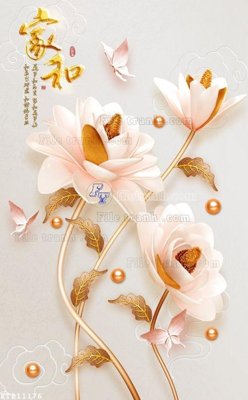 File gốc File in tranh tường 3D FT211176 (phong cách) tối giản