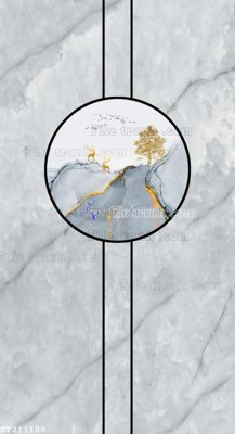 File tranh PSD File in tranh tường 3D FT211188 chất lượng cao