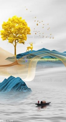 File gốc File in tranh tường 3D FT211220 (phong cách) cổ điển