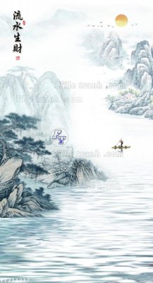 File gốc File in tranh tường 3D FT211237 (in lụa) cao cấp