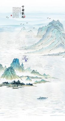 File gốc File in tranh tường 3D FT211243 (cho in ấn) từ Filetranh.com