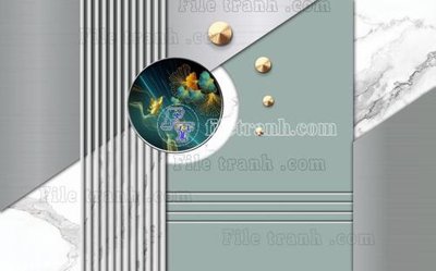 Chi tiết file gốc File in tranh tường 3D FT211259 (cho in tráng gương)