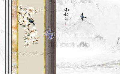 File gốc in ấn File in tranh tường 3D FT211273 độ phân giải cao