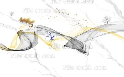 File gốc File in tranh tường 3D FT211290 (thiết kế) cho in ấn