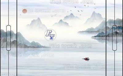 Tải file File in tranh tường 3D FT211324 (gốc) làm file in ấn