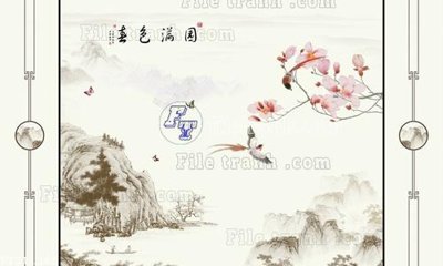 File gốc File in tranh tường 3D FT211361 (in lụa) cao cấp