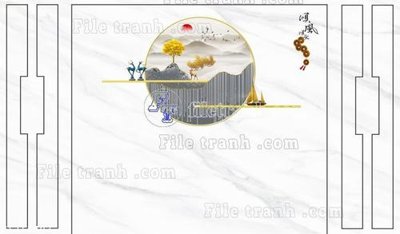 Download file File in tranh tường 3D FT211403 (gốc) in mica bàn thờ