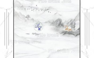 Download file gốc File in tranh tường 3D FT211451 (in mica) logo