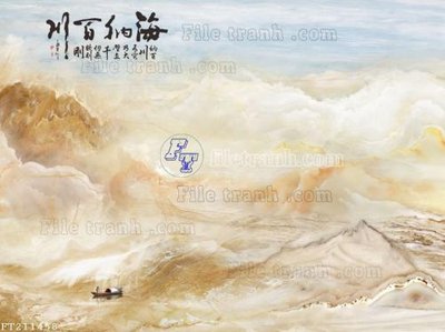 Tải file File in tranh tường 3D FT211458 (PSD) cho in tranh kính