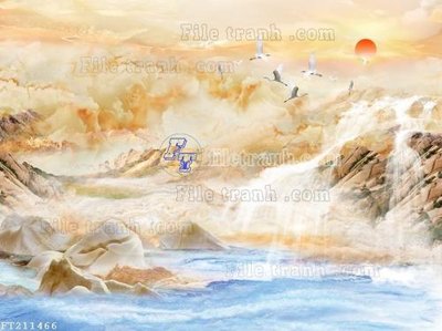 Download file ảnh gốc File in tranh tường 3D FT211466 để in ấn