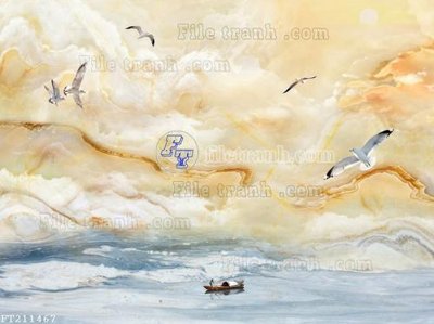 Ảnh mô tả file gốc in mica File in tranh tường 3D FT211467