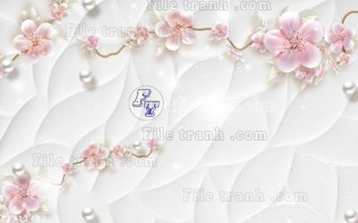 Download file gốc File in tranh tường 3D FT211482 (in lụa) tranh 3D