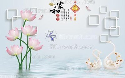 Hình ảnh file gốc File in tranh tường 3D FT211506 (chất lượng cao)