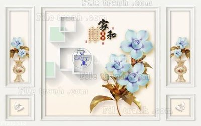 Mua file ảnh gốc File in tranh tường 3D FT211510 (chất lượng cao)