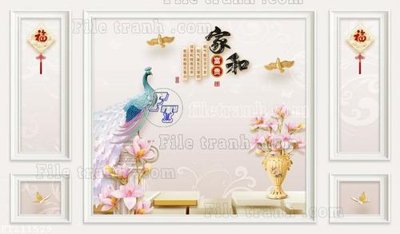 File tranh File in tranh tường 3D FT211529 (bản gốc) trang trí văn phòng