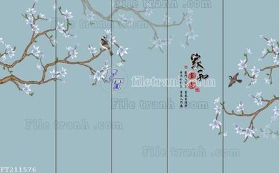 Tải file PSD File in tranh tường 3D FT211576 (nguyên layer) để in