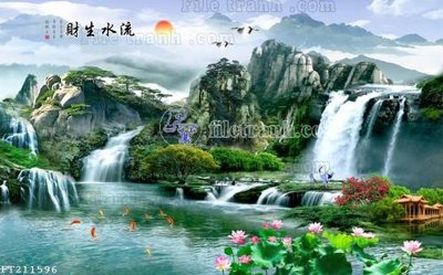 Mua file gốc File in tranh tường 3D FT211596 (in ấn) tại Filetranh.com