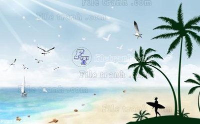 Download file gốc File in tranh tường 3D FT211612 (dùng cho in ấn)